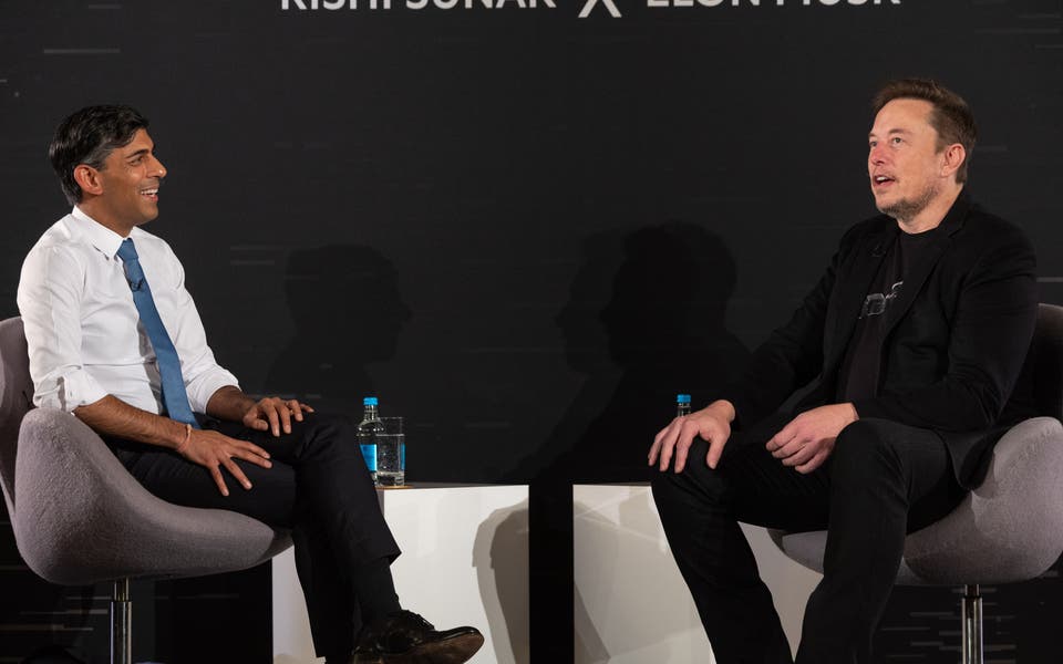 Musk tells Sunak: AI is 'the most destructive force in history'